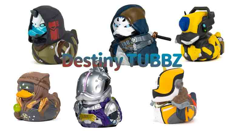 Destiny Figuren werden als TUBBZ vorgestellt