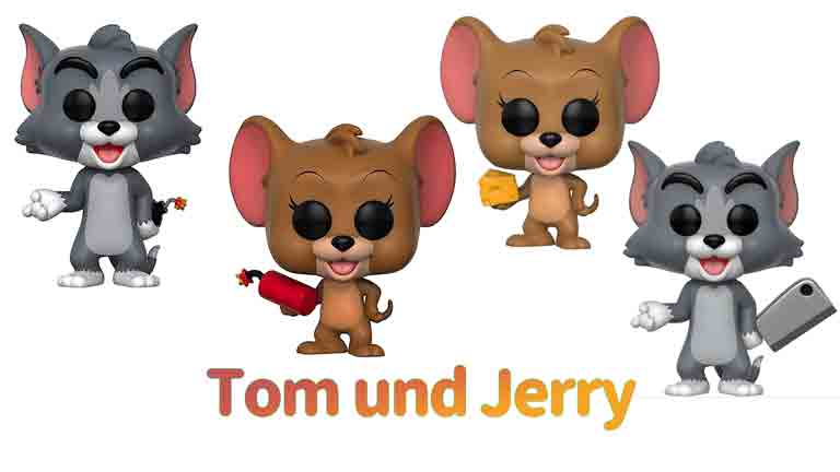 Tom und Jerry werden als Funko Pop vorgestellt